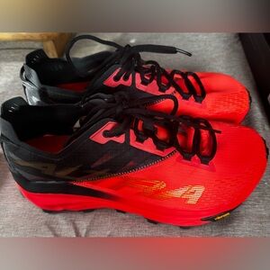 Altra Mont Blanc Men's trail shoes in coral and black